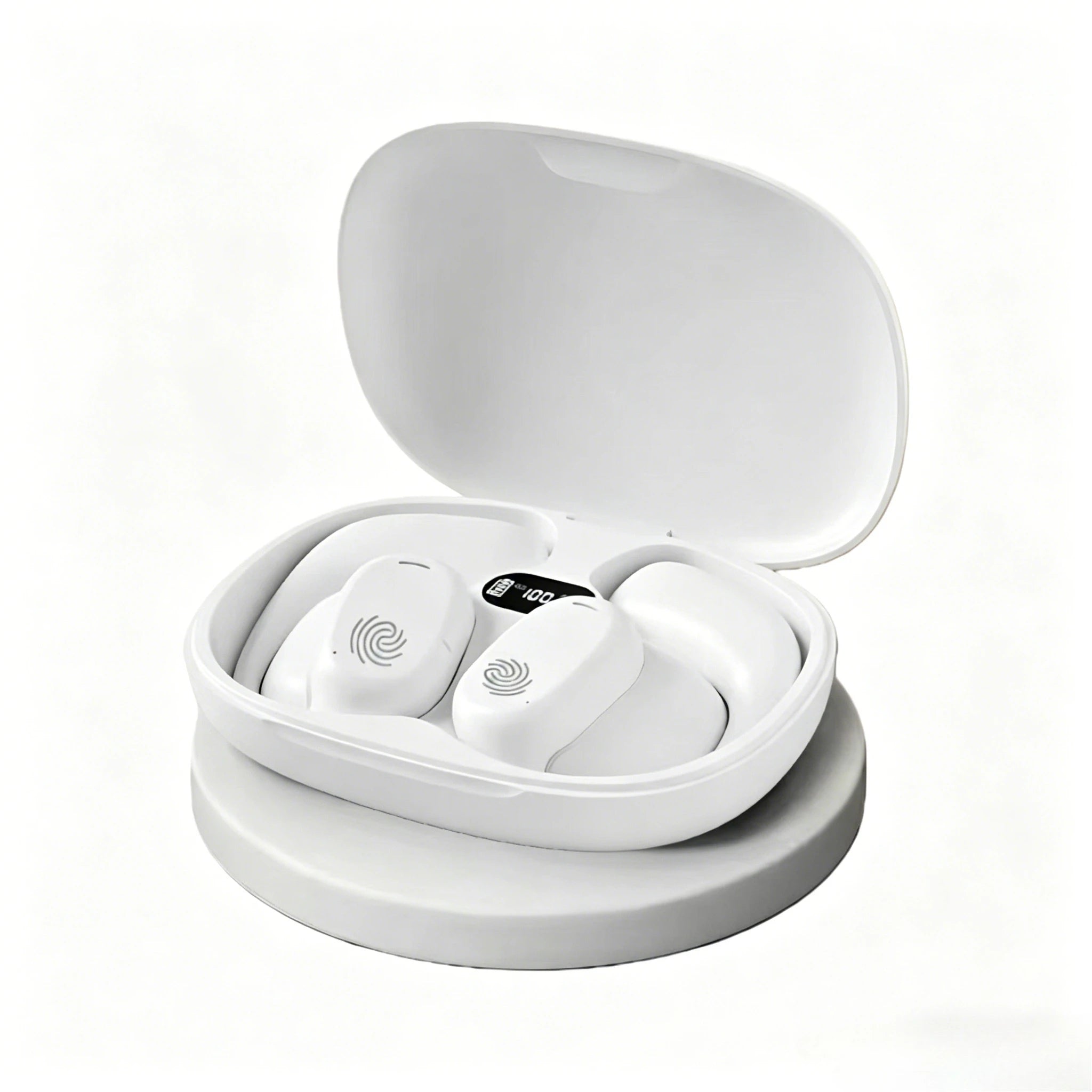 Auriculares Inalámbricos de Conducción Ósea Bluetooth 5.3 Impermeables Deportivos con Batería Larga HiFi Estéreo y Reducción de Ruido