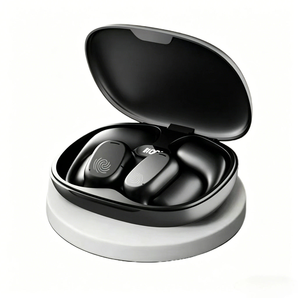 Auriculares Inalámbricos de Conducción Ósea Bluetooth 5.3 Impermeables Deportivos con Batería Larga HiFi Estéreo y Reducción de Ruido