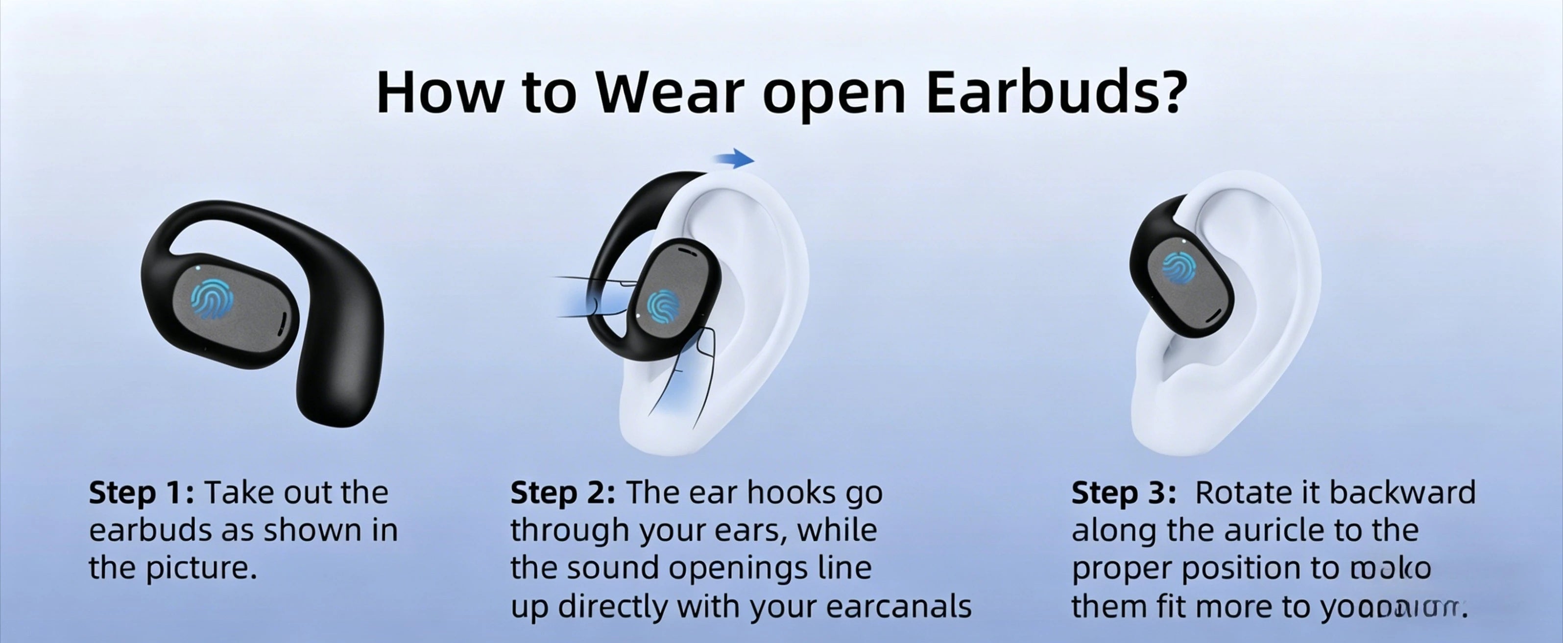 Auriculares Inalámbricos de Conducción Ósea Bluetooth 5.3 Impermeables Deportivos con Batería Larga HiFi Estéreo y Reducción de Ruido
