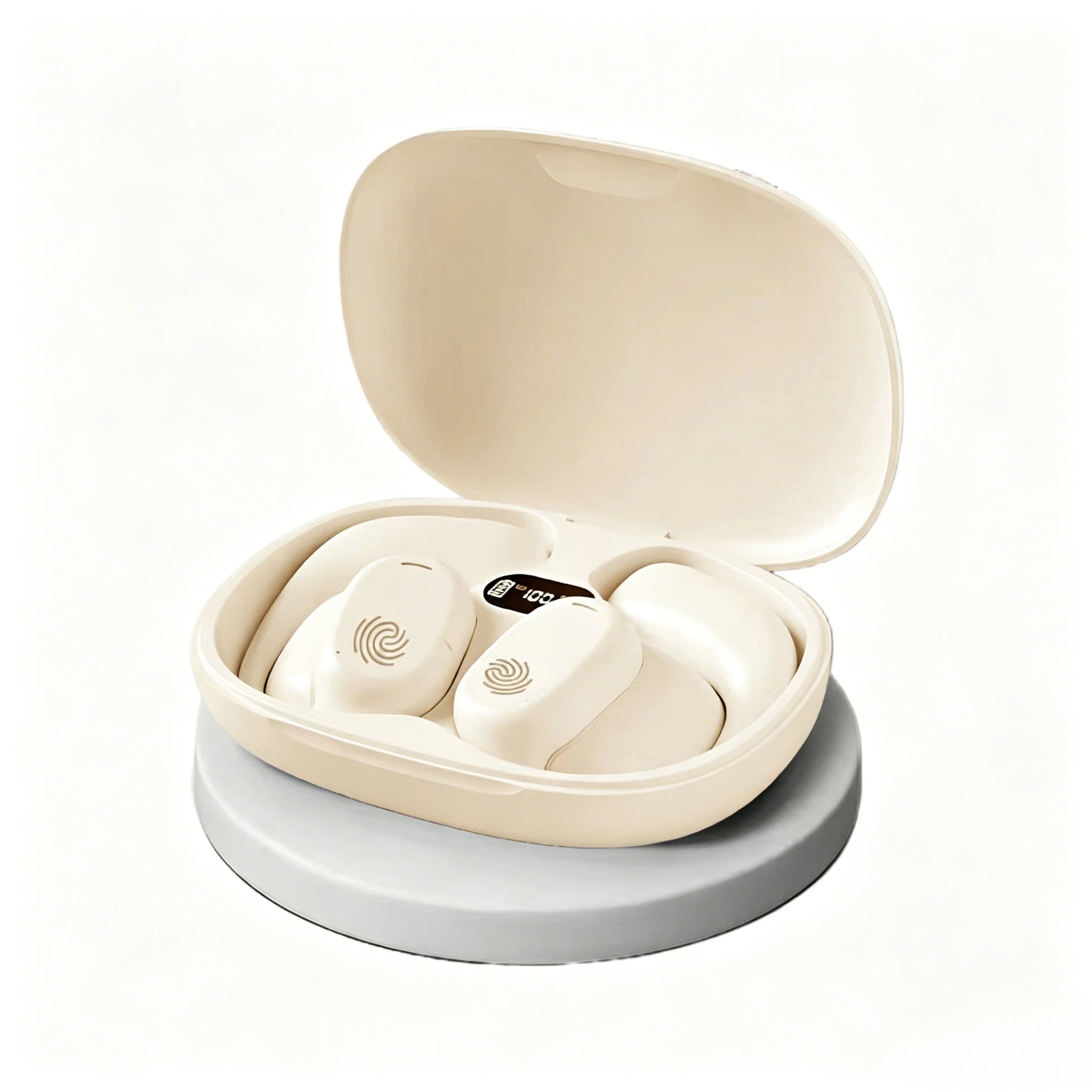Auriculares Inalámbricos de Conducción Ósea Bluetooth 5.3 Impermeables Deportivos con Batería Larga HiFi Estéreo y Reducción de Ruido